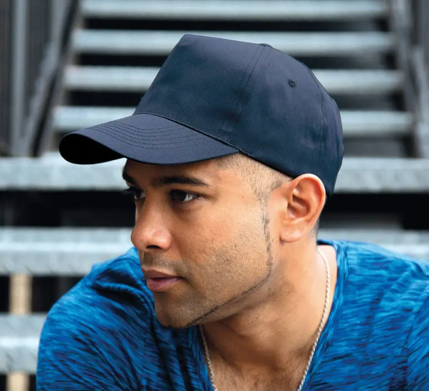 Result Headwear Houston 5 Panel Printers Cap