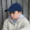 Result Headwear Junior Low Profile Heavy Brushed Cotton Cap