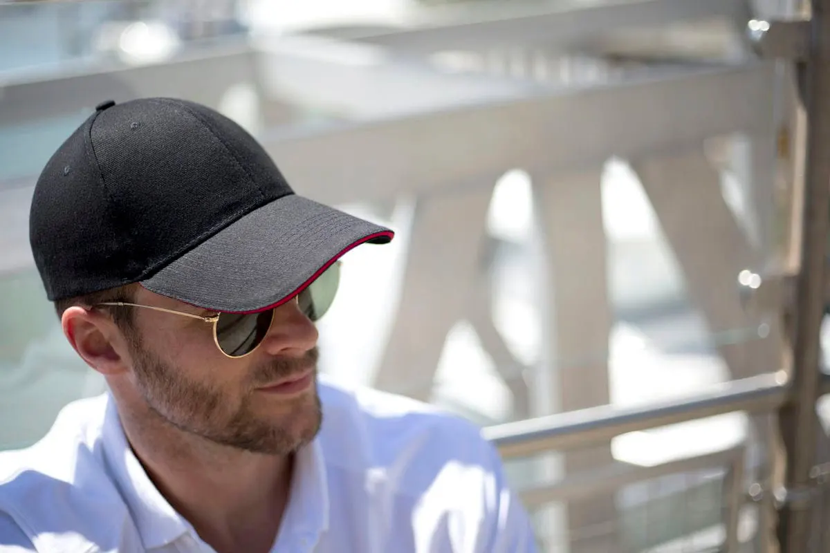 Result Headwear Memphis Brushed Cotton Low Profile Sandwich Peak Cap