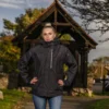 Result Mens Denim Texture Rugged Jacket