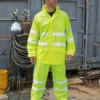 Result Safeguard High Viz Waterproof Suit