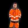 Result Safeguard Mens Printable Ripstop Safety Softshell