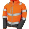Fluorescent Orange/Grey