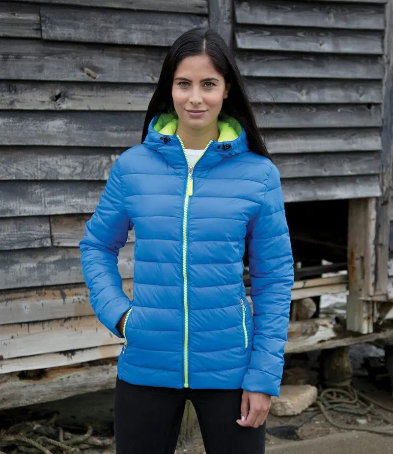 Result Urban Outdoor Womens Urban Snow Bird Hooded Jacket