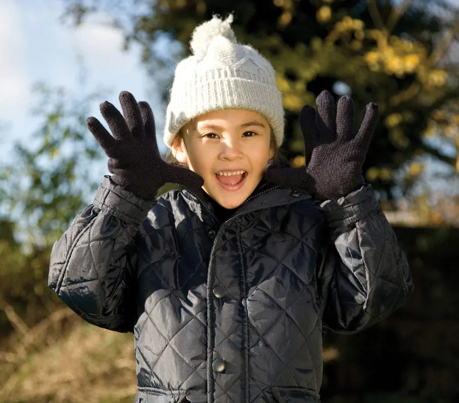 Result Winter Essentials Junior Classic Fully Lined Thinsulate Gloves
