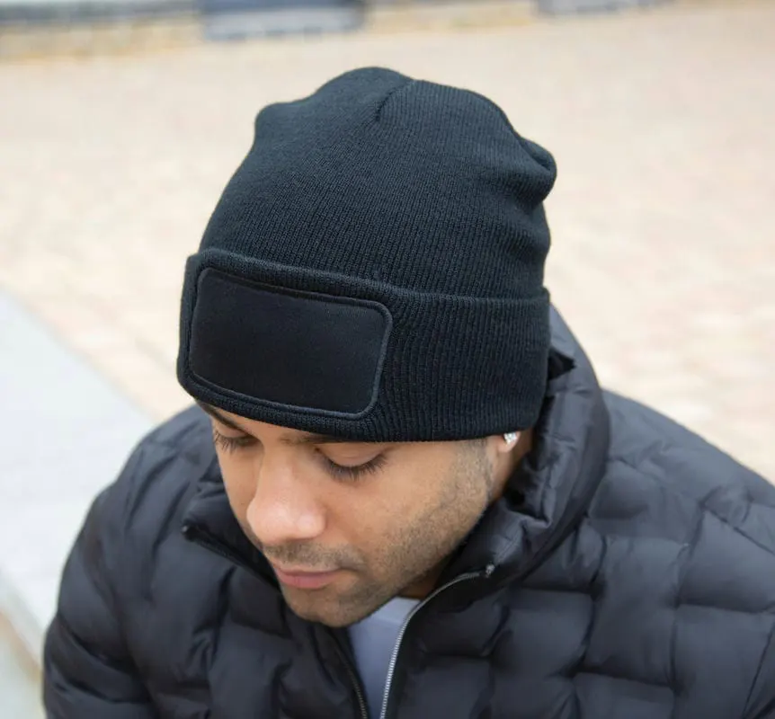 Result Winter Essentials Mens Double Knit Thinsulate Printers Beanie