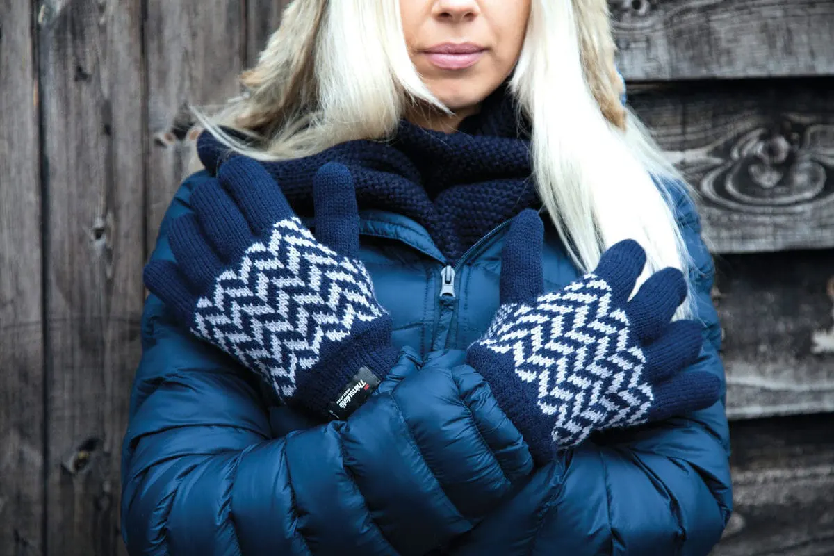 Result Winter Essentials Pattern Thinsulate Glove