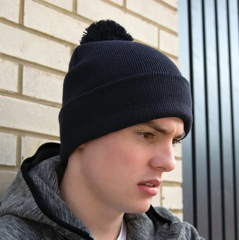 Result Winter Essentials Pom Pom Beanie