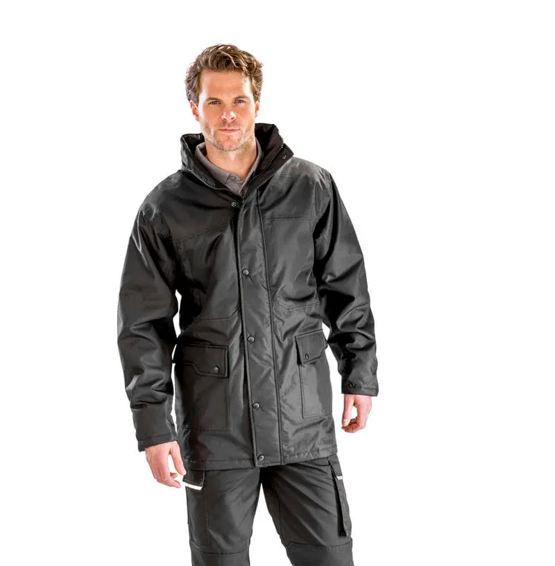 Result Workguard Mens Platinum Managers Jacket