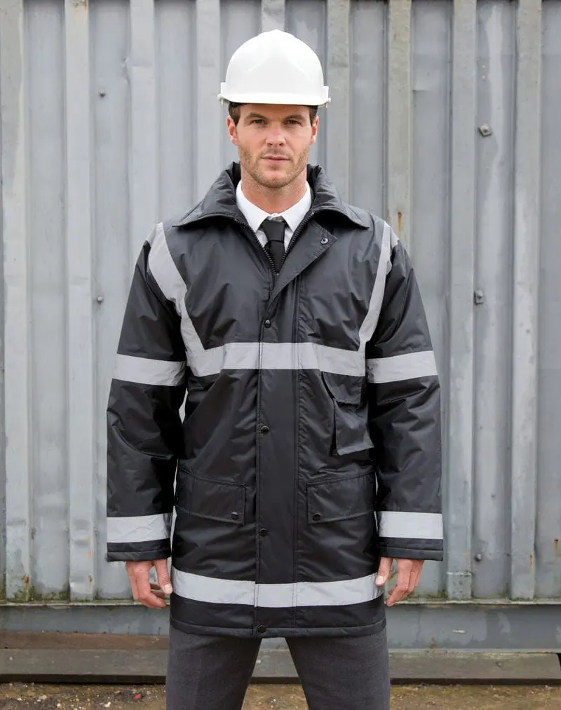 Result Workguard Mens Work Guard Management Coat