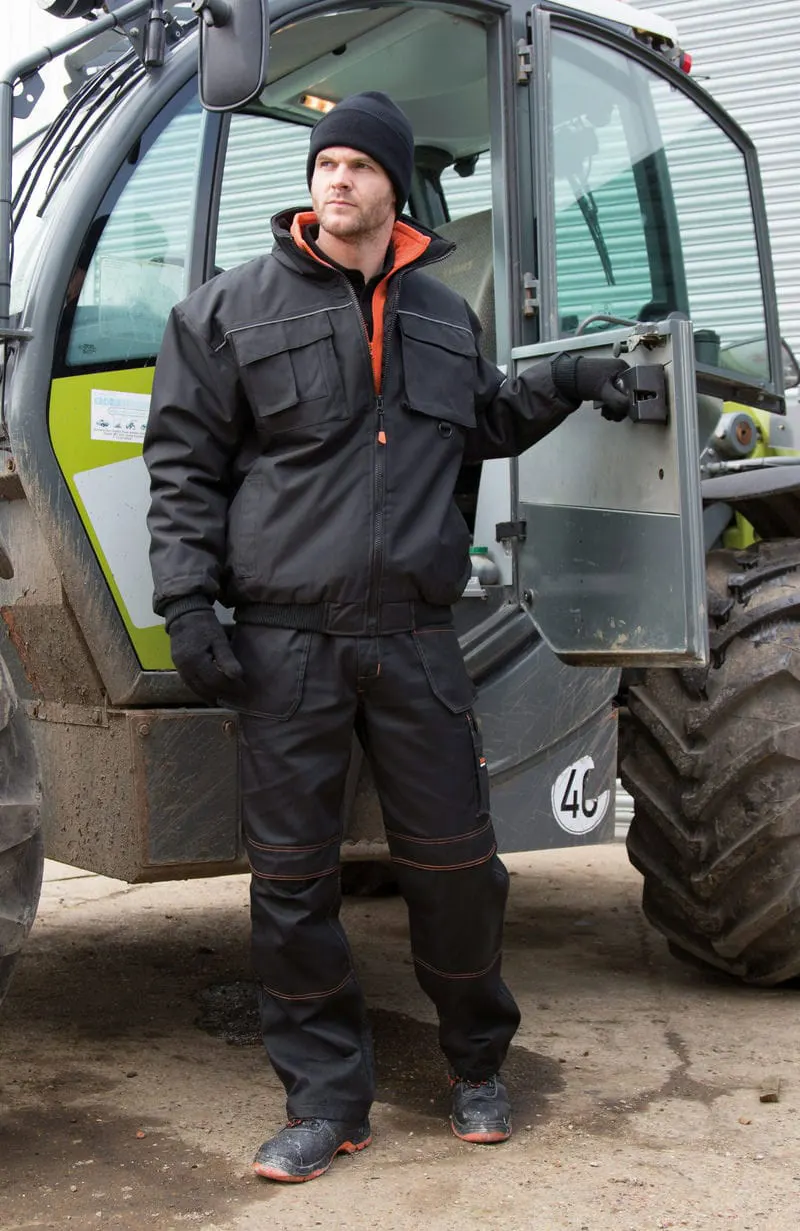 Result Workguard Mens Work Guard Sabre Pilot Jacket