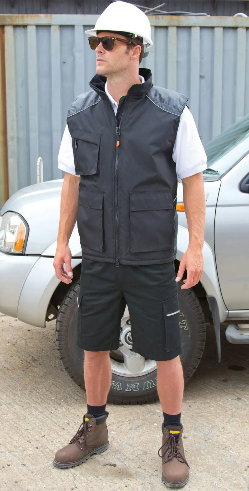 Result Workguard Work Guard Action Shorts
