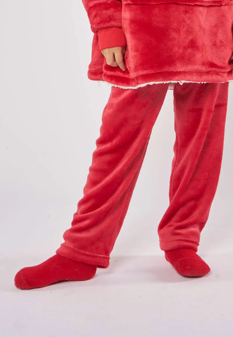 Ribbon The Kids Ribbon Luxury Eskimo Style Fleece Socks