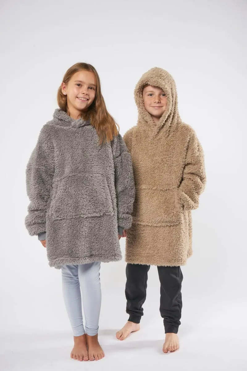 Ribbon Unisex The Kids Ribbon Teddy Bear Fabric Hoodie