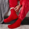 Ribbon The Ribbon Luxury Eskimo Style Fleece Socks