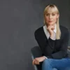 Russell Collection Womens V Neck Knitted Cardigan
