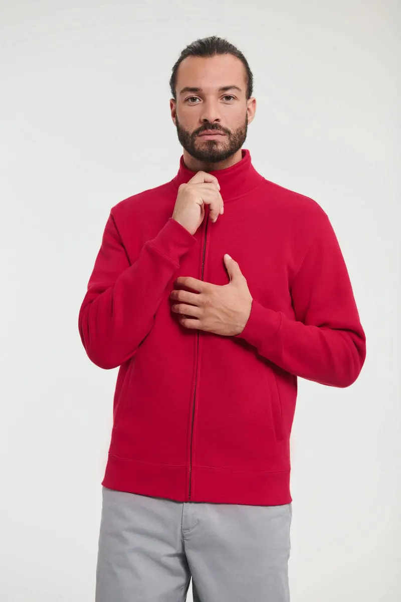 Russell Europe Mens Authentic Sweatshirt Jacket