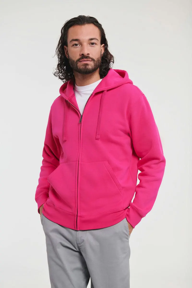 Russell Europe Mens Authentic Zipped Hooded Sweat
