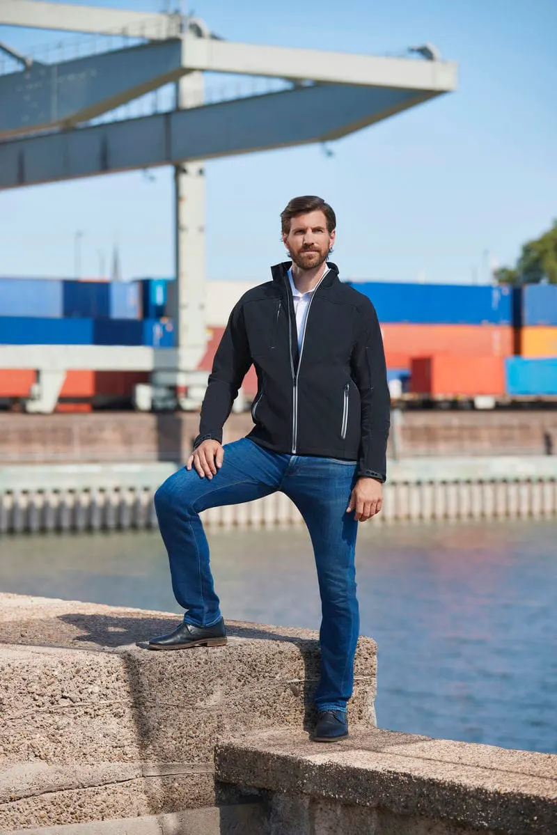 Russell Europe Mens Bionic Softshell Jacket