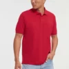 Russell Europe Mens Classic Cotton Pique Polo