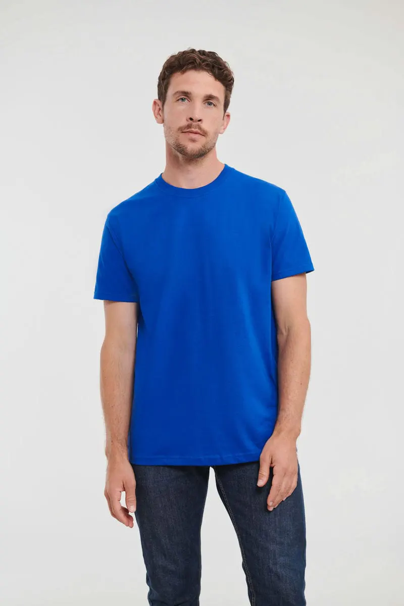 Russell Europe Mens Classic Heavyweight Ringspun T Shirt