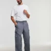 Russell Europe Mens Heavy Duty Workwear Trousers