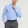Russell Europe Mens Long Sleeve Ultimate Non Iron Shirt