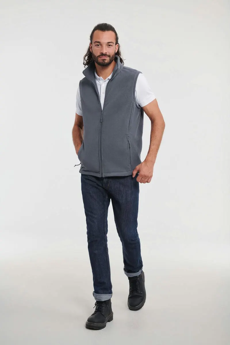 Russell Europe Mens Outdoor Fleece Gilet