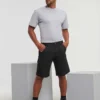 Russell Europe Mens Polycotton Twill Workwear Shorts