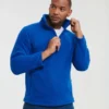 Russell Europe Mens ¼ Zip Outdoor Fleece