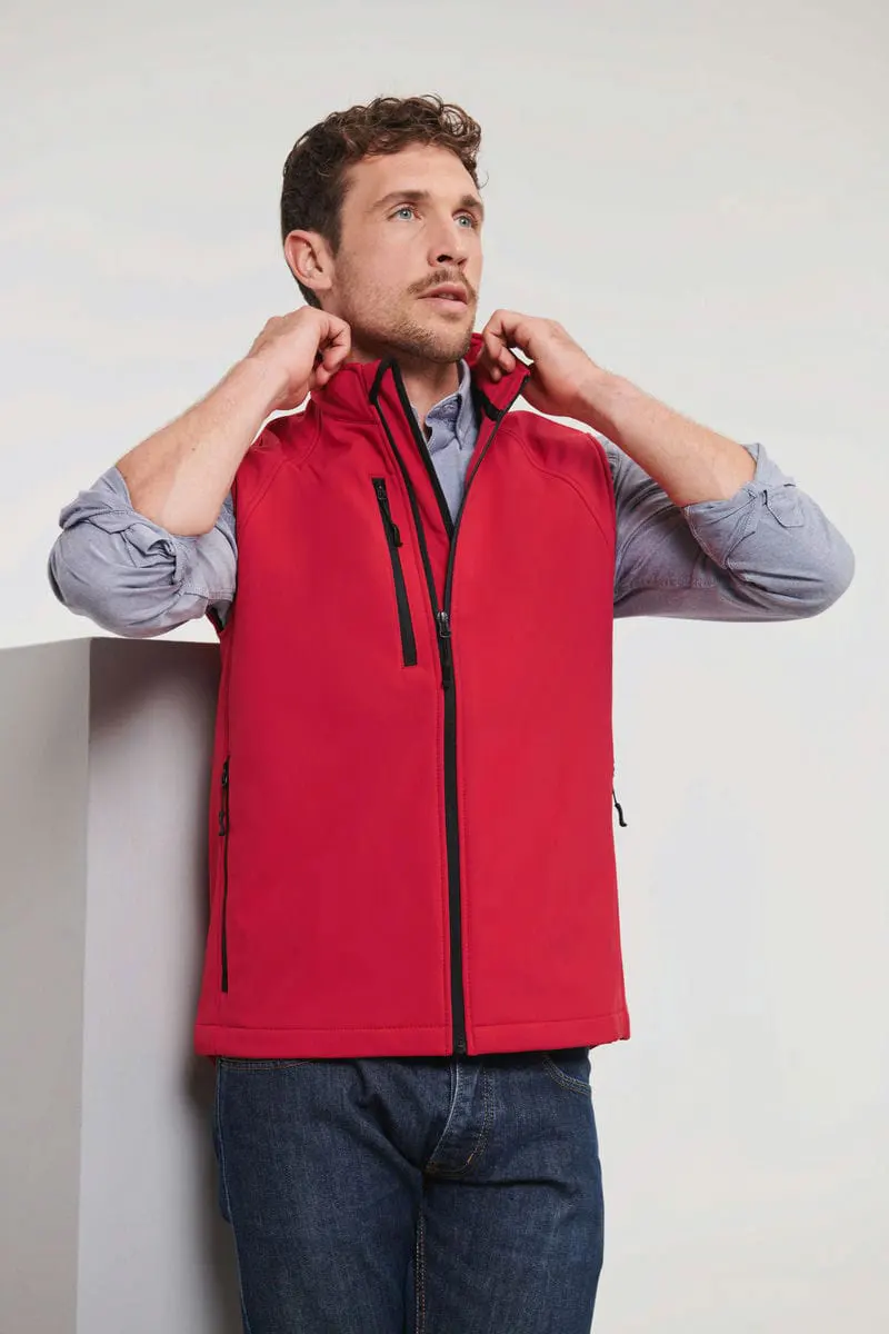 Russell Europe Mens Softshell Gilet