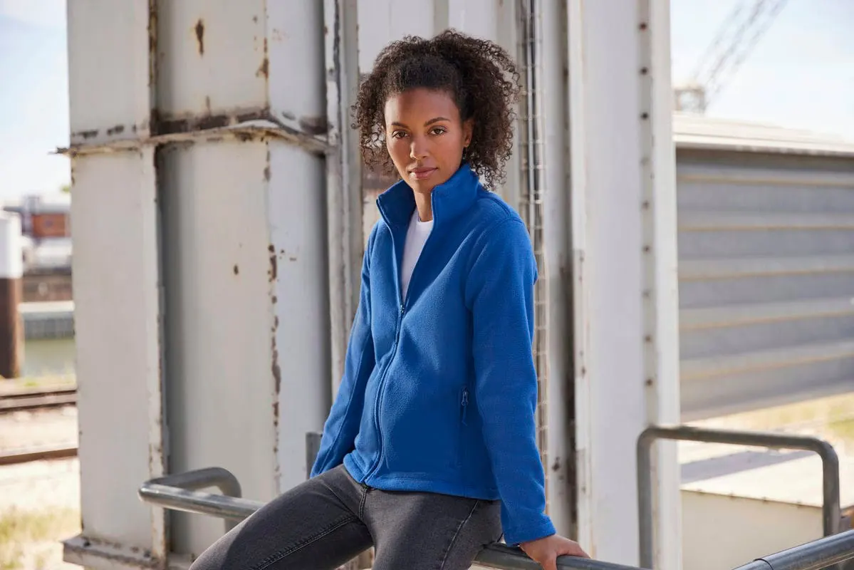 Russell Europe Womens Full Zip Outdoor Fleece