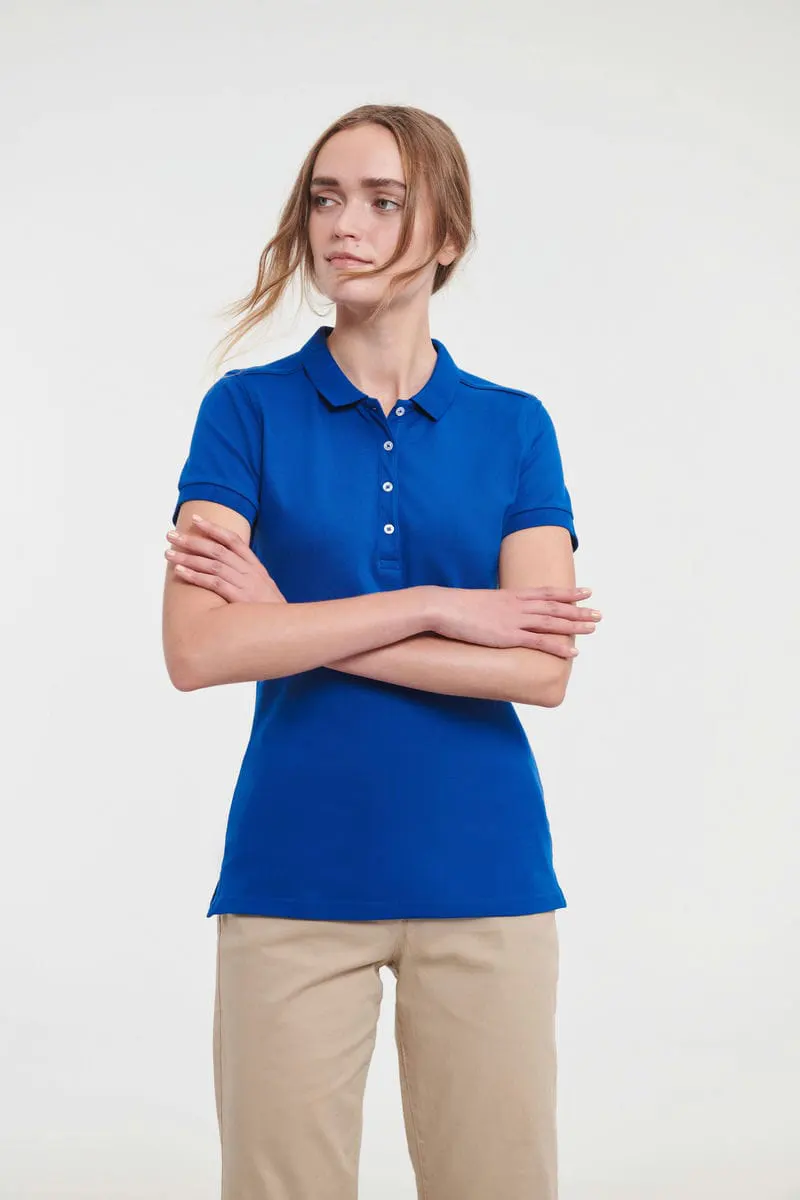 Russell Europe Womens Stretch Polo
