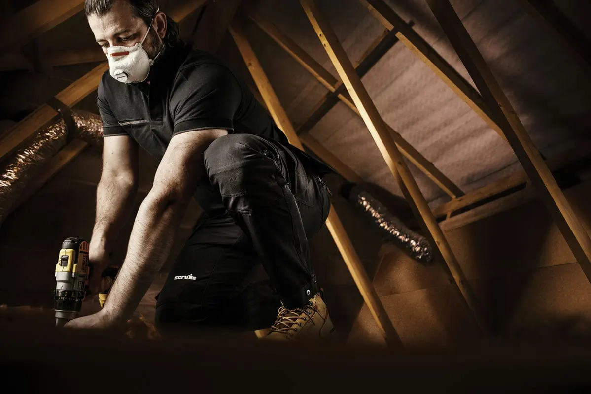 Scruffs Mens Worker Plus Trousers