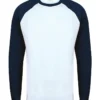 White/Oxford Navy
