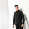 Sf Mens Long Sleeve Stretch Polo
