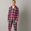Sf Mens Tartan Lounge Set