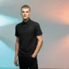 Sf Mens Short Sleeve Stretch Polo