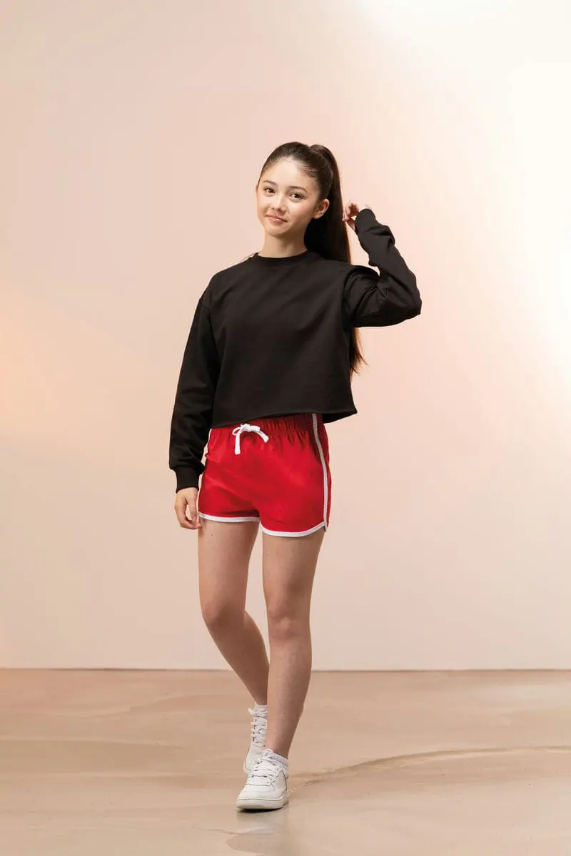 Sf Minni Unisex Kids Cropped Slounge Sweat