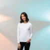 SF Womens Feel Good Long Sleeved Stretch T Shirt