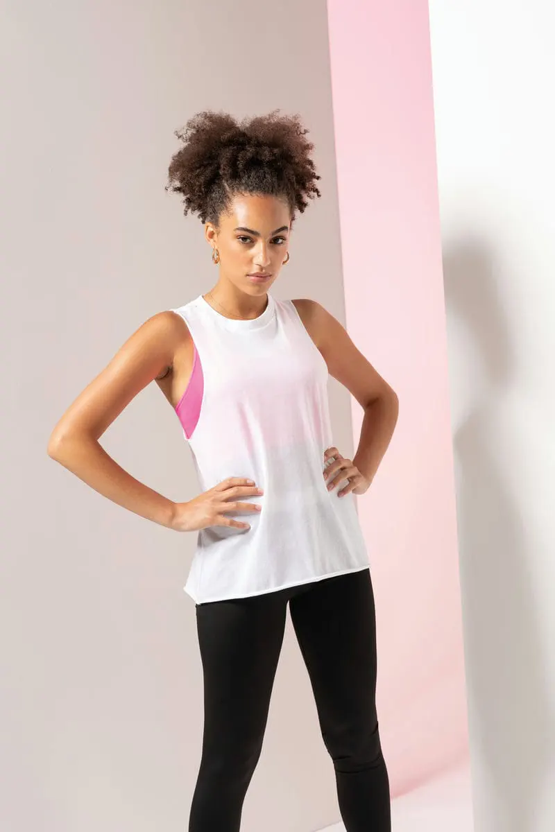 SF Womens High Neck Vest