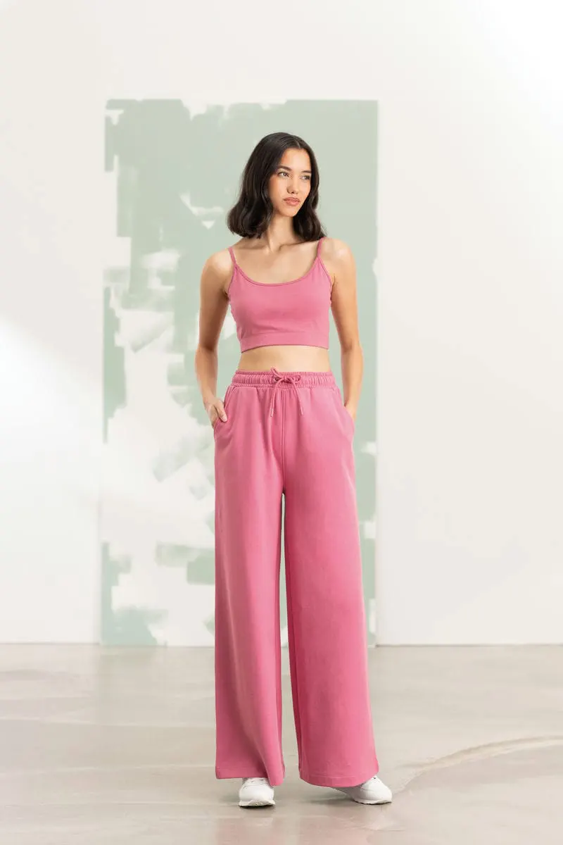 Sf Womens Sustainable Fashion Wide Leg Joggers
