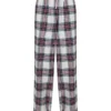 White/Pink Check