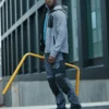 Snickers Mens Fleece Hoodie 8041