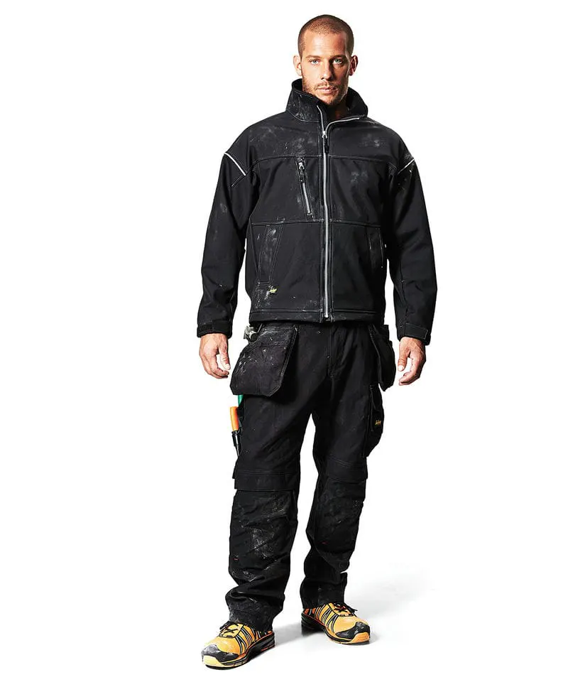 Snickers Mens Profiling Soft Shell Jacket 1211
