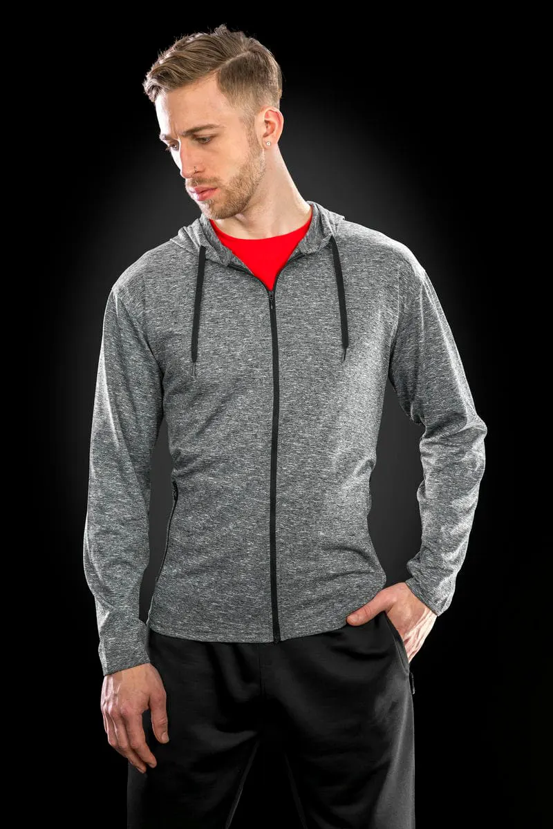 Spiro Mens Hooded Tee Jacket