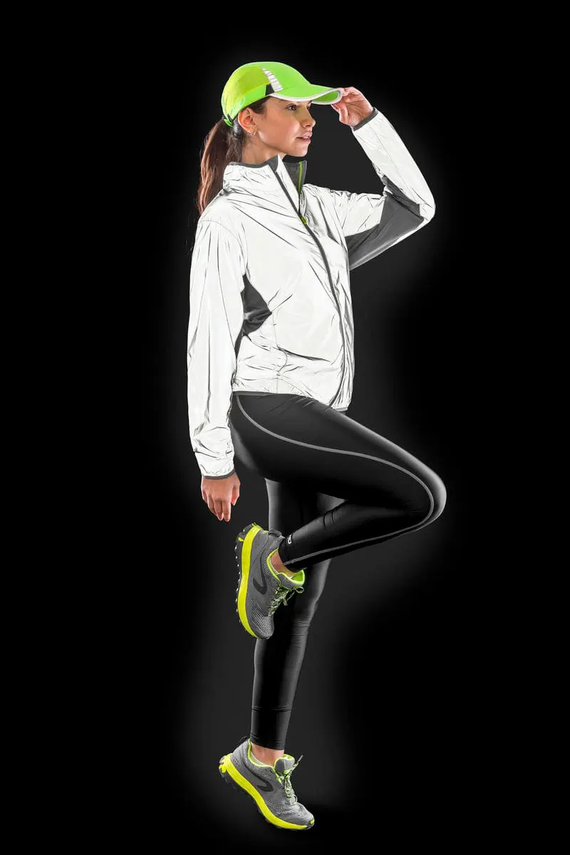 Spiro Mens Luxe Reflective Hi Vis Jacket