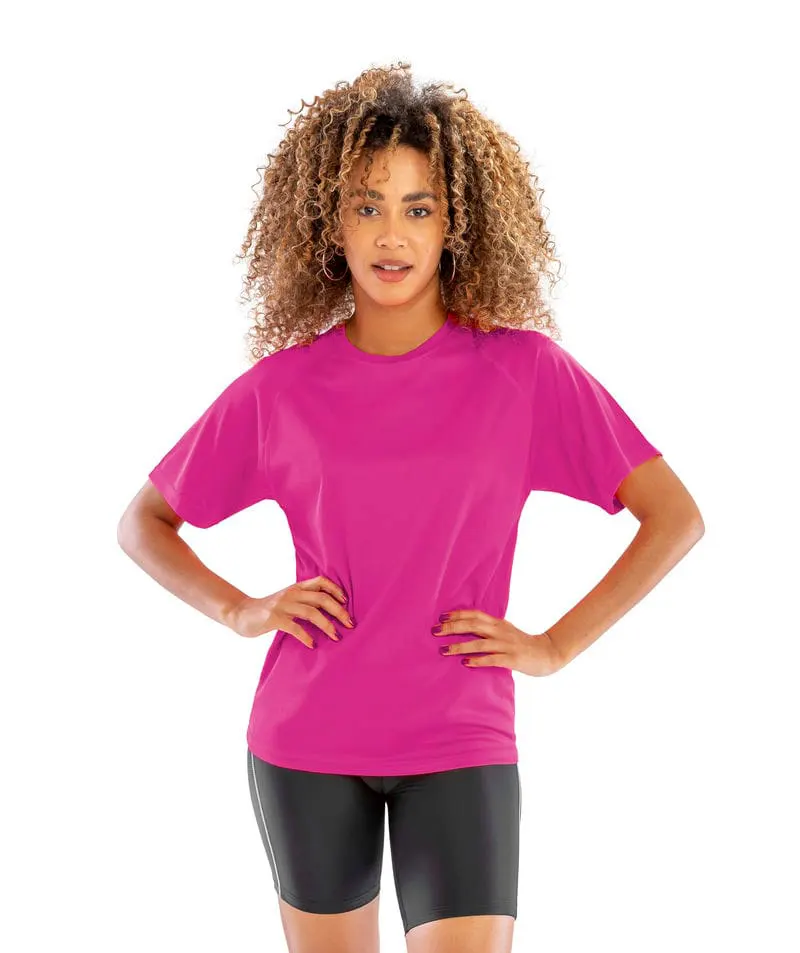 Spiro Unisex Performance Aircool Tee