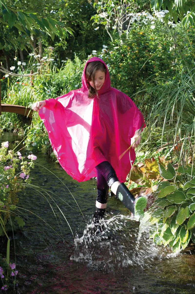 Splashmacs Kids Plastic Poncho