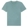 Garment Dyed Aged Teal Monstera